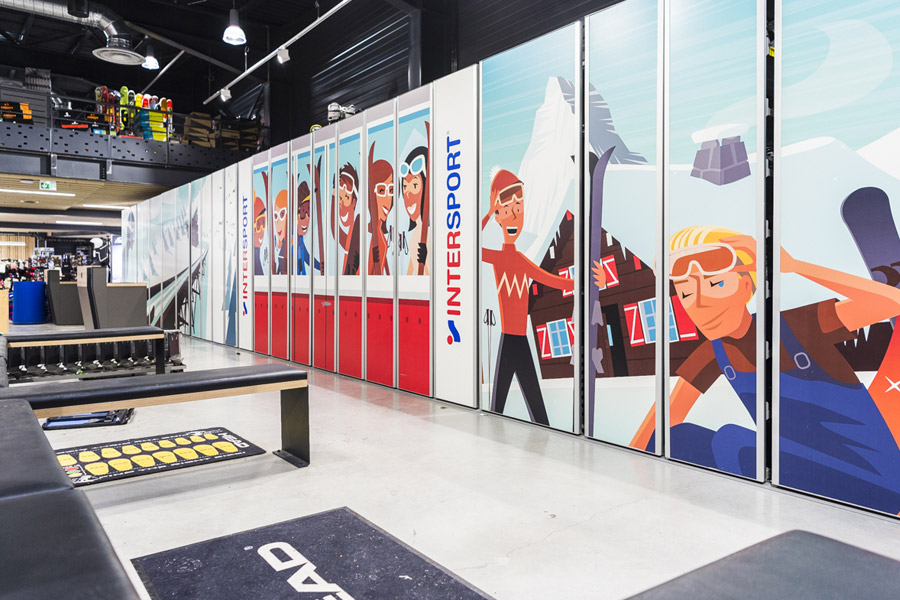 Ski rental Les Rousses Intersport