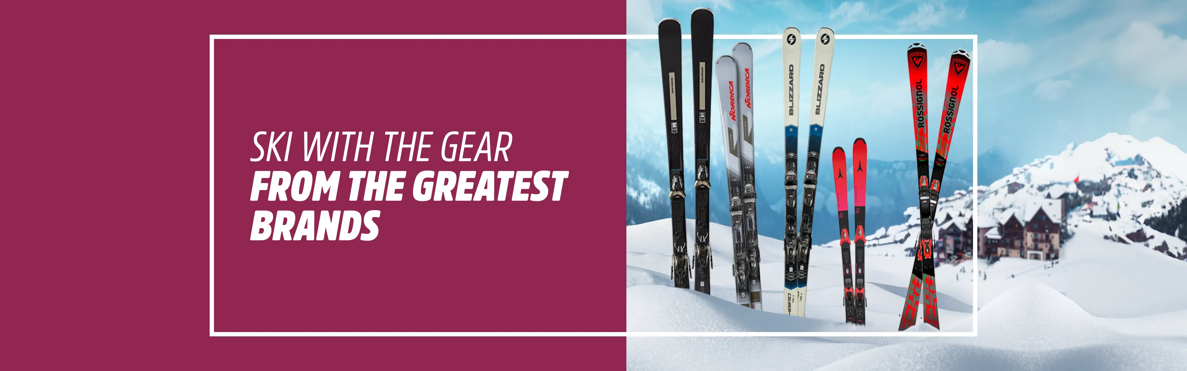 Ski rental Les Rousses